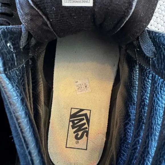 Vans Black High-Top Sneakers - size 13 worn less than 5 times