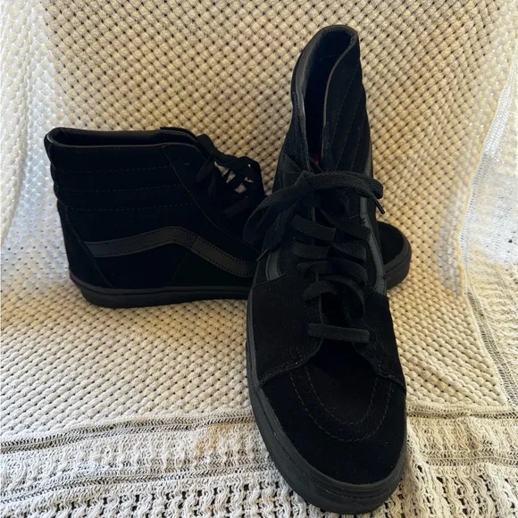 Vans Black High-Top Sneakers - size 13 worn less than 5 times