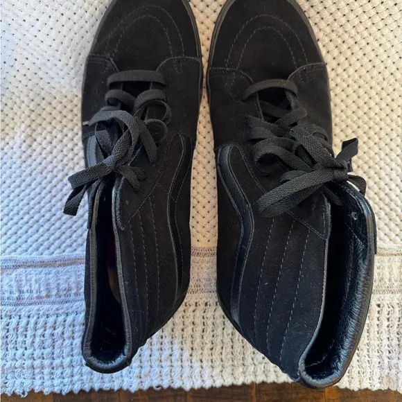 Vans Black High-Top Sneakers - size 13 worn less than 5 times