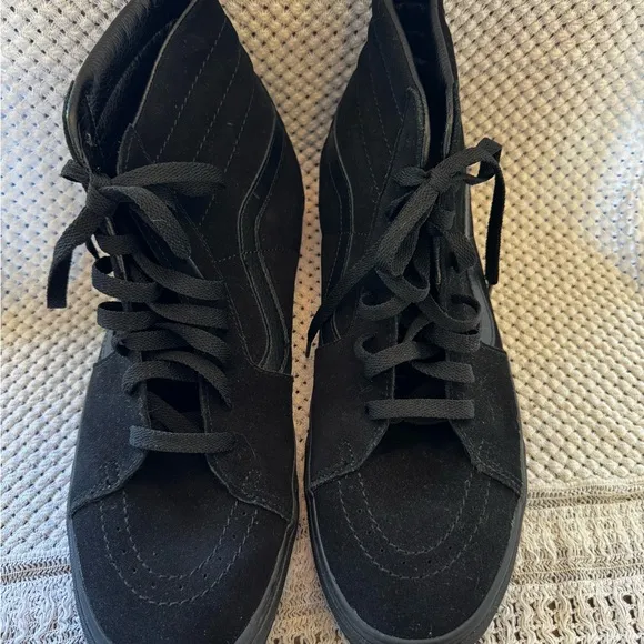 Vans Black High-Top Sneakers - size 13 worn less than 5 times