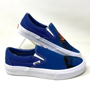 VANS CLASSIC SLIP-ON Big Reveal Navy Women’s Shoes Sneakers Canvas VN000XG81P4