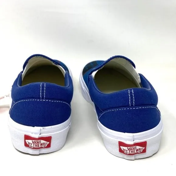 VANS CLASSIC SLIP-ON Big Reveal Navy Women’s Shoes Sneakers Canvas VN000XG81P4