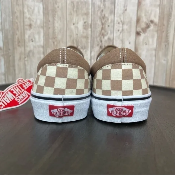 Vans Classic Slip-On Checkerboard Shoe Size 9 Men