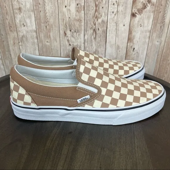 Vans Classic Slip-On Checkerboard Shoe Size 9 Men