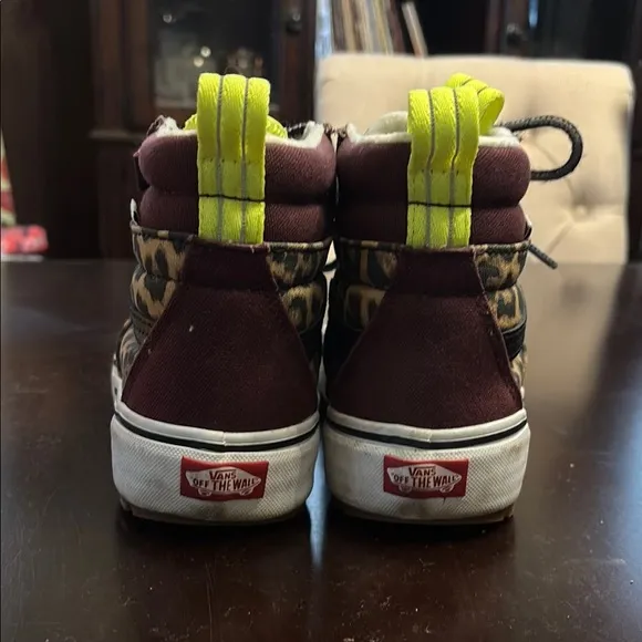 Vans Custom Made Leopard High-Top Sneakers women’s 6.5, men’s 5.0