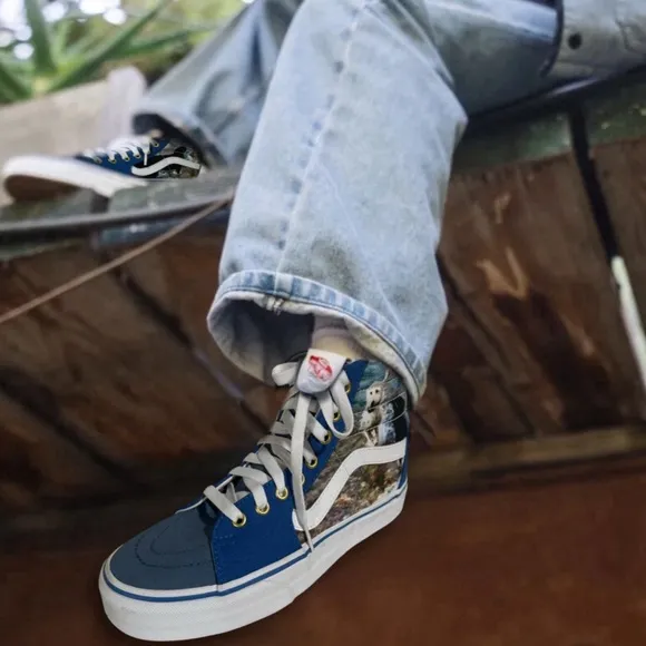 VANS • Customs Old Skool Sneaker Dog Lover Shoe