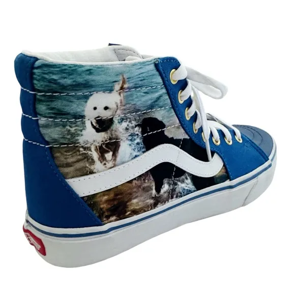 VANS • Customs Old Skool Sneaker Dog Lover Shoe