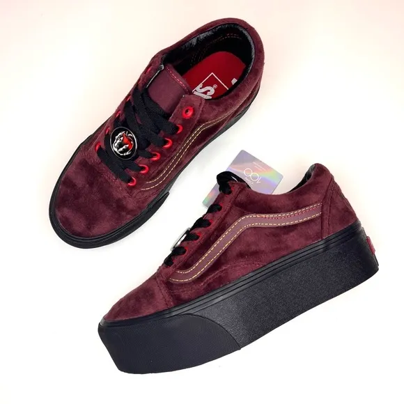 Vans Disney x Old Skool Stackform 'Poison Apple'  sneakers Women’s Size- 5.5