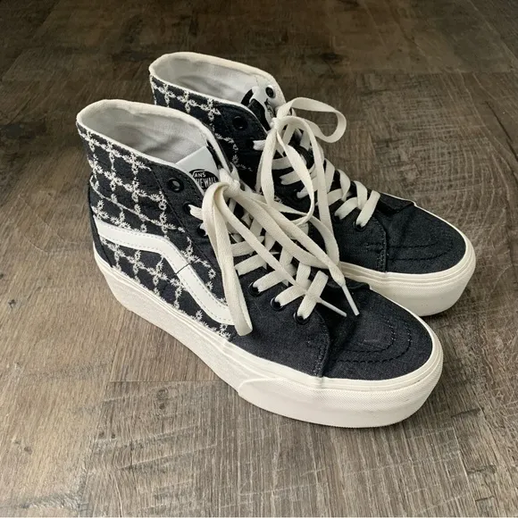 Vans Embroidered Sk8-Hi Tapered Stackform Sneakers