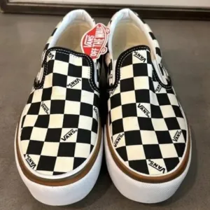 ⚛️⚛️⚛️VANS Era Stacked Checkerboard Slip On Canvas Shoes⚛️⚛️⚛️