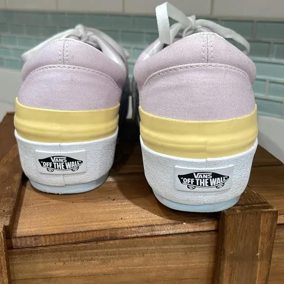 Vans Era Stacked pastel platform sneakers