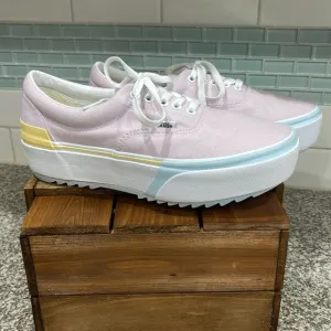 Vans Era Stacked pastel platform sneakers