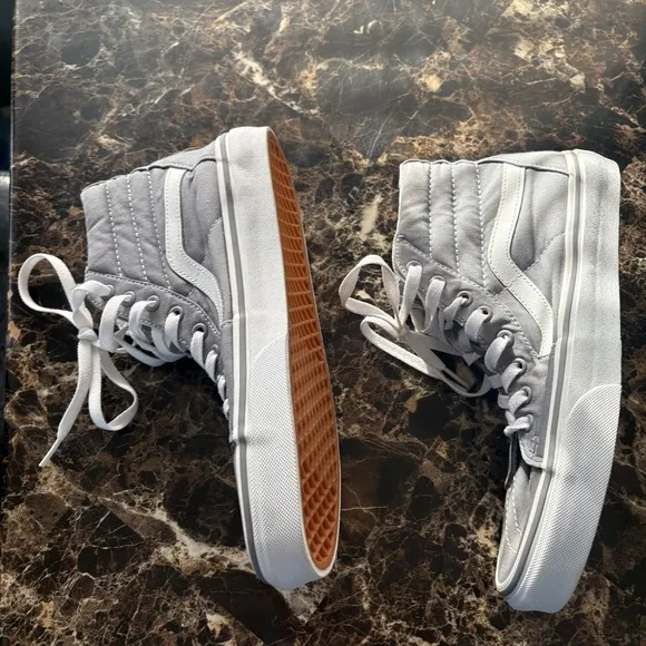 Vans Gray High-Top Unisex Sneakers