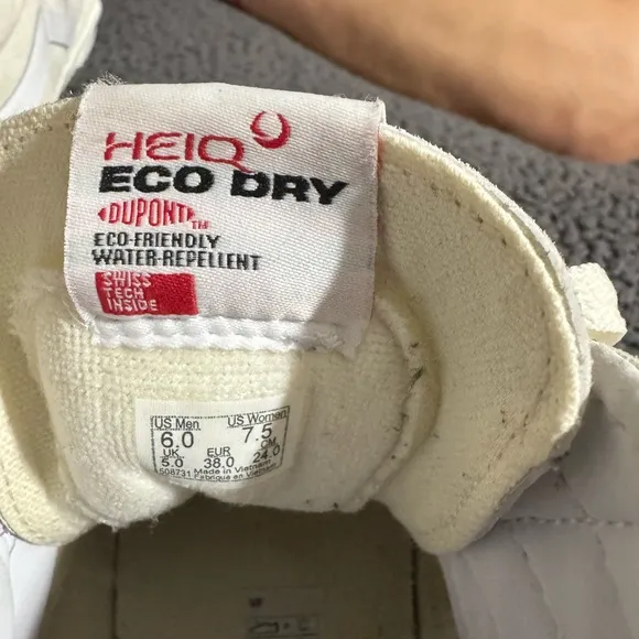 Vans High-Top Sneakers in Cream and White