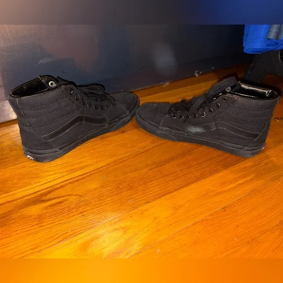 Vans High-Top Sneakers - White and Black