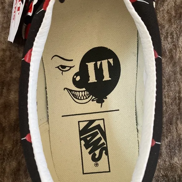 🤡Vans Horror House Stephen King IT Pennywise Losers Club Checkered Shoes🤡‎