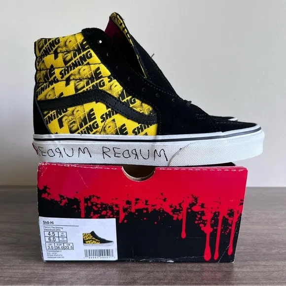 Vans House of Terror The Shining SK8-Hi Women's Shoe Size 6 #B1148