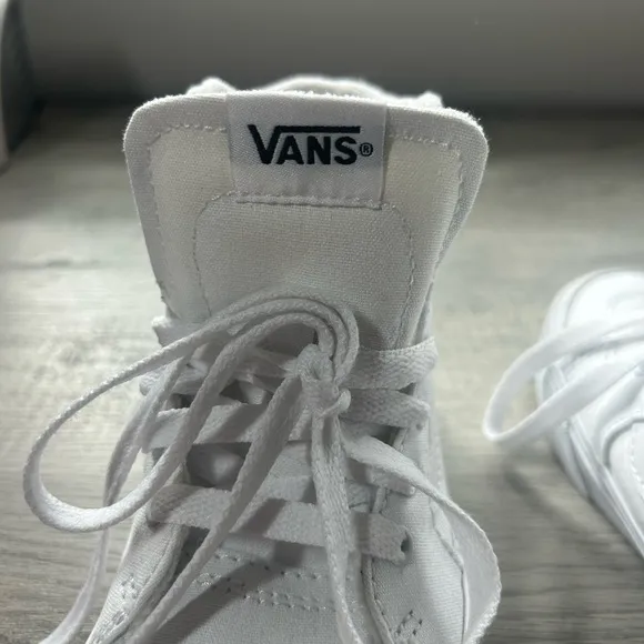 Vans Kids White High-Top Sneakers