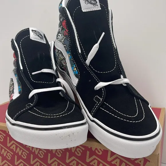 Vans Men’s High-Top Sneakers Sk8-HiTiger Floral Multi/True WhiteVN000BW76GL…