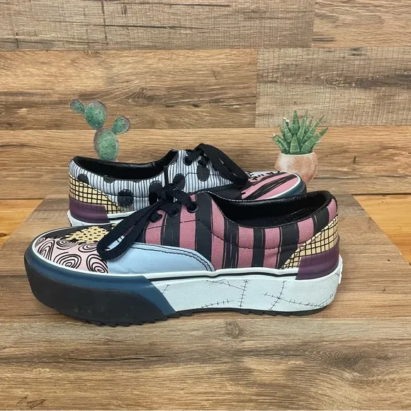 Vans Nightmare Before Christmas Sally platform sneakers women’s size 6.5