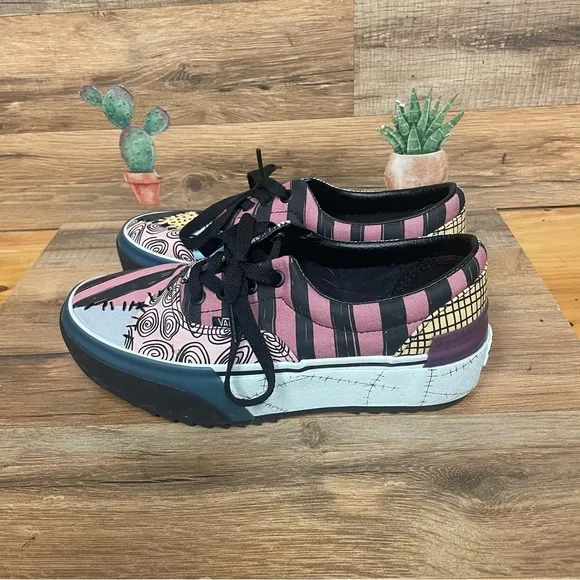 Vans Nightmare Before Christmas Sally platform sneakers women’s size 6.5