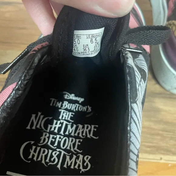 Vans Nightmare Before Christmas Sally platform sneakers women’s size 6.5