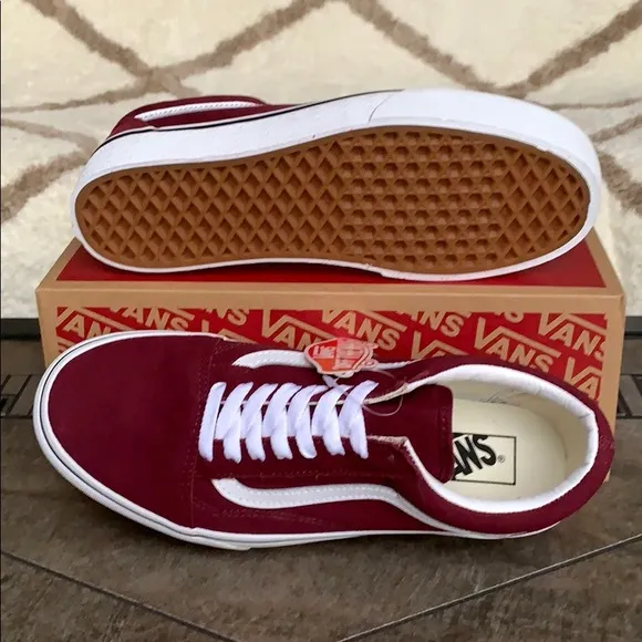 ••VANS OLD SKOOL PLATFORM Port Royale/True White W