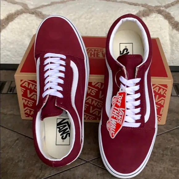 ••VANS OLD SKOOL PLATFORM Port Royale/True White W