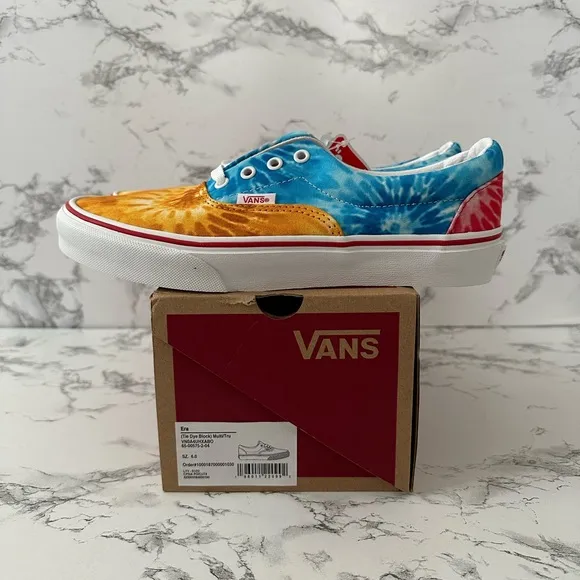 Vans Old Skool Skate Platform Tie Dye Shoes Sneakers
