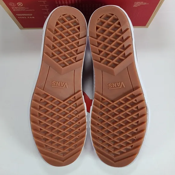 Vans Old Skool Stacked Platform Tumbled Leather Sneakers Women's Size 10.5