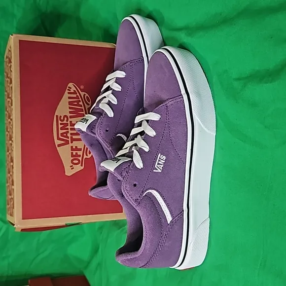 Vans Seldan Platform grape jam Suede sneakers