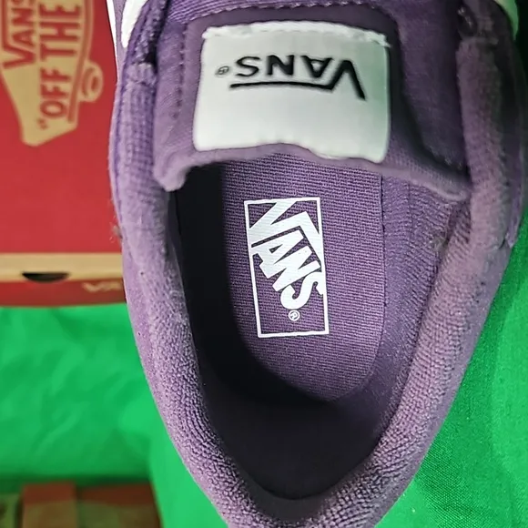 Vans Seldan Platform grape jam Suede sneakers