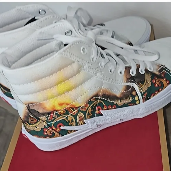 Vans SK-8 High Bolt White High Top Sneakers