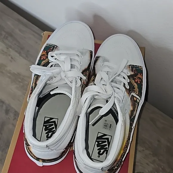 Vans SK-8 High Bolt White High Top Sneakers