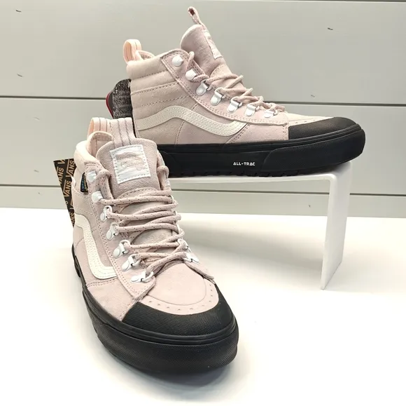 Vans SK8-Hi DR MTE-2 Rose Smoke All-Trac Weatherproof Comfy Warm Shoes Women 7.5