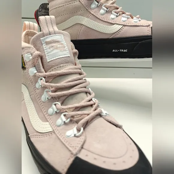Vans SK8-Hi DR MTE-2 Rose Smoke All-Trac Weatherproof Comfy Warm Shoes Women 7.5