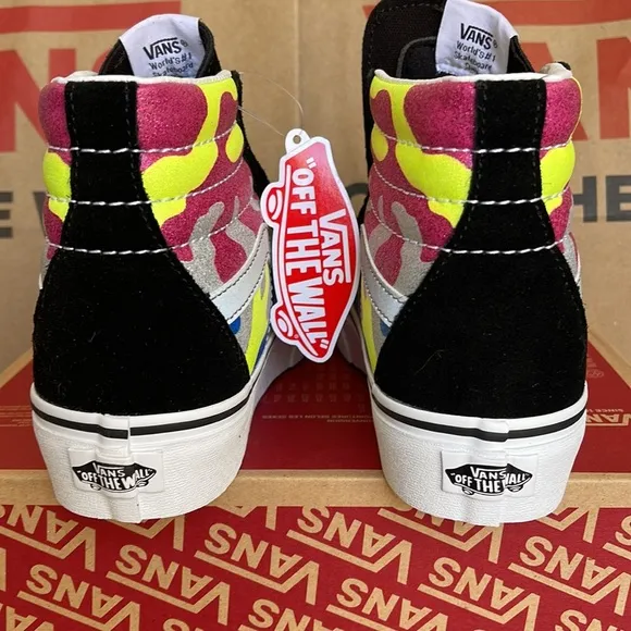 Vans Sk8-Hi Platform 2 After Dark Camo/True White WMNS