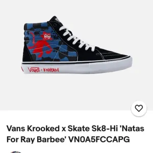 Vans Sk8-Hi Sneakers -Krooked by Natas ..Ray Barbie