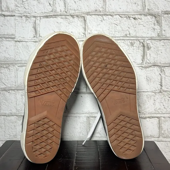 Vans Sk8-Hi Stacked black &amp; white platform sneakers