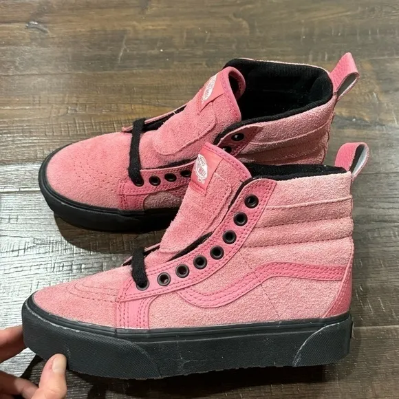 Vans Sk8-Hi Suede Platform Mte Shoes in Desert Rose Size 7 Women