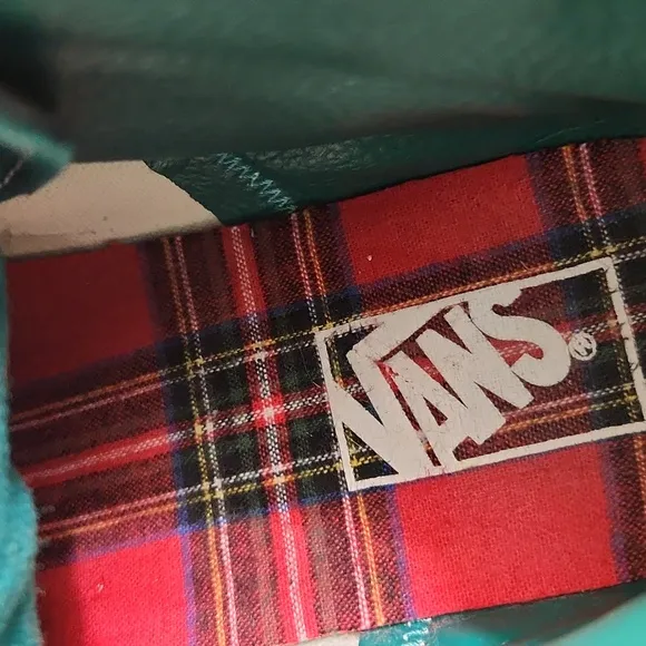 Vans SK8-Hi Tartan Daze Patchwork Spiked High-Top Sneakers (M 9, W Size 10.5)