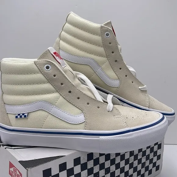 Vans Skate Sk8-Hi Sneakers in Off White