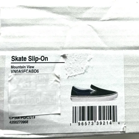 VANS Skate Slip On Shoe Suede Canvas Green Women's Size Sneakers Low VN0A5FCABD6