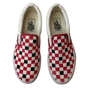 Vans Slip-On I Heart 'White Red' Size 8.5