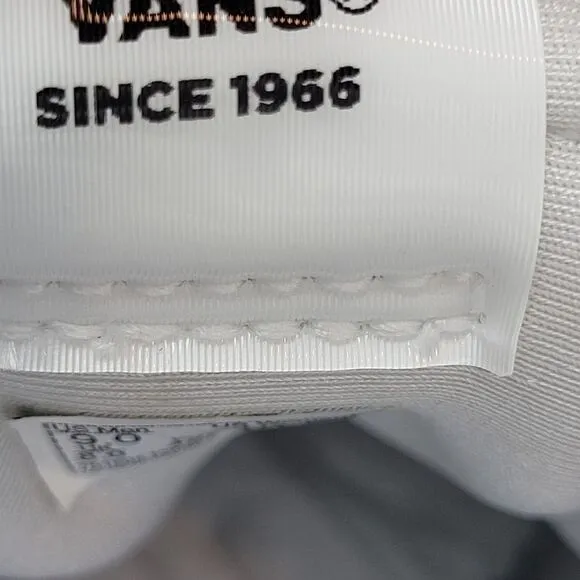 Vans UA SK8-HI XL High Big Mood White Casual Leather High Top Sneakers Size 9