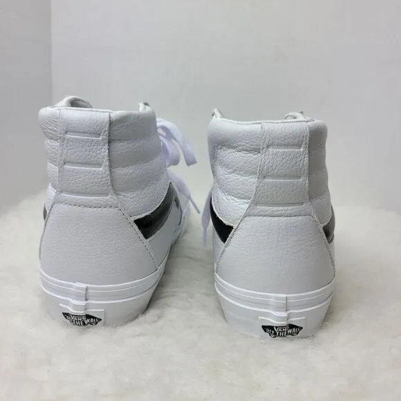 Vans UA SK8-HI XL High Big Mood White Casual Leather High Top Sneakers Size 9