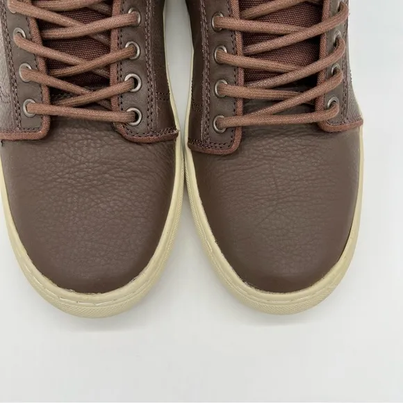 Vans Ultra Cush Leather High Top Sneakers