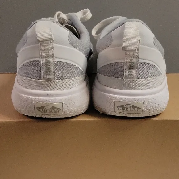 Vans Ultrarange Gray and White Sneakers Men's Size 12 EUC