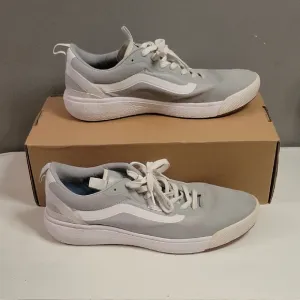 Vans Ultrarange Gray and White Sneakers Men's Size 12 EUC