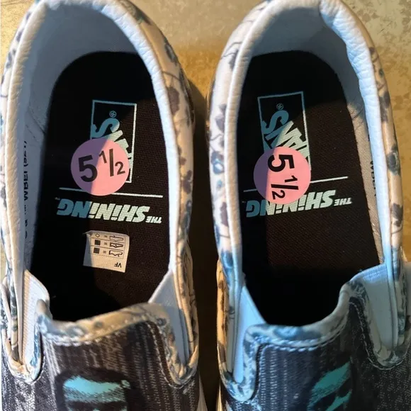 Vans Very rare additions House of Terror, The Shining Unisex Shoes M—5.5  W- 7